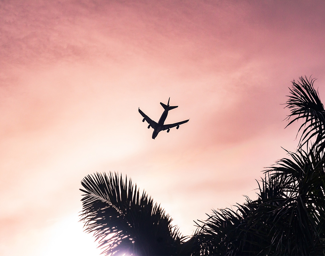 Plane Header - Travel Blog